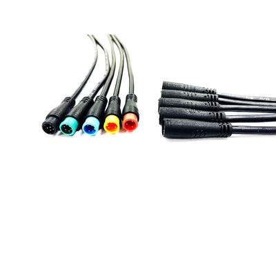 Đầu nối Y chống nước mini IP65 M8 Sử dụng cáp khóa điện PVC
