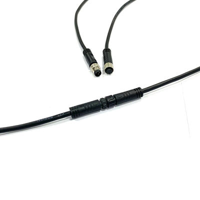 Đầu nối chống nước vít mini bằng kim loại IP68 M8 Loại dây đai ốc