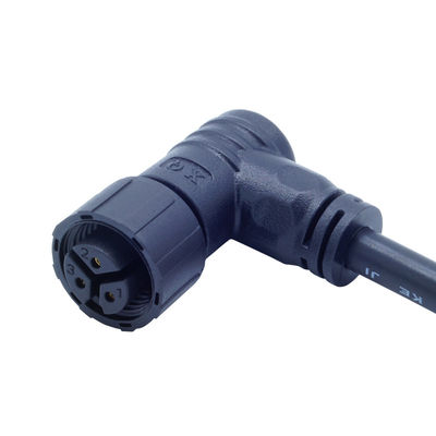 PA66 loại vít kết nối chống nước M16 đầu khuỷu tay cho điện năng IP68
