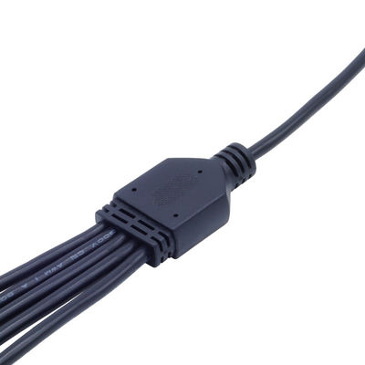 Máy kết nối loại Y màu đen IP67 chống nước 8A cho các ứng dụng 250V