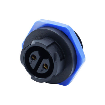 Đàn ông phía sau bảng điều khiển Mount ổ cắm M20 tự khóa chống nước LED IP67 đầu nối
