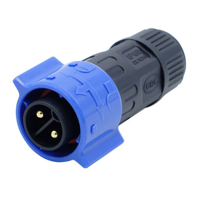 Đàn ông phía sau bảng điều khiển Mount ổ cắm M20 tự khóa chống nước LED IP67 đầu nối
