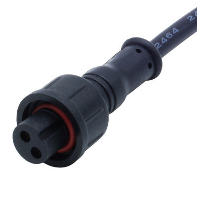 PA66 loại vít kết nối chống nước M12 đầu khuỷu tay cho điện năng IP68