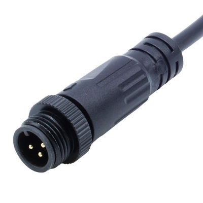 Máy kết nối loại vít chống nước M12 IP68 cho đèn LED ngoài trời