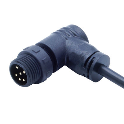 Máy kết nối loại vít chống nước M12 IP68 cho đèn LED ngoài trời