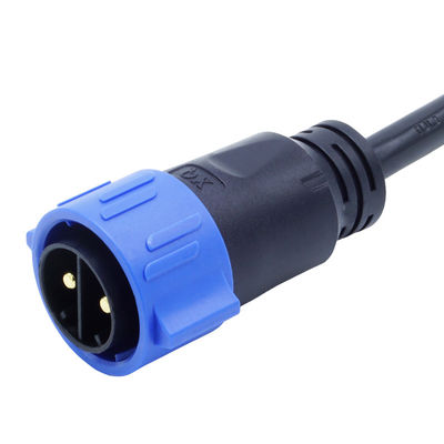 IP67 M25 Khóa đẩy 30A Máy kết nối phích cắm điện chống nước