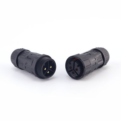 Giá nhà máy IP68 3 Ways M25 Waterproof Panel Mount Connector T Shape Male Female Outdoor Waterproof Cable Connectors