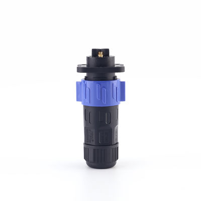 IP67 Panel Mount Plug M25 Self-locking Outdoor LED Light Waterproof Power Connectors