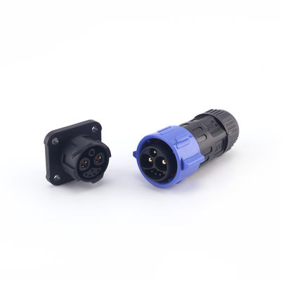 IP67 Panel Mount Plug M25 Self-locking Outdoor LED Light Waterproof Power Connectors