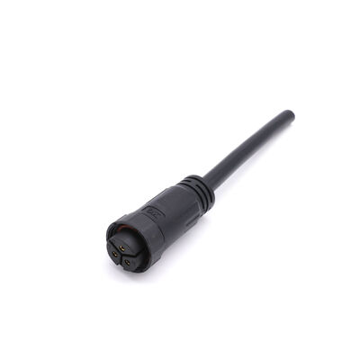 Đầu nối chống nước IP68 bằng PVC Nylon M20 3+3 3+2 lõi màu xanh lá cây, phích cắm chống nước cho chiếu sáng