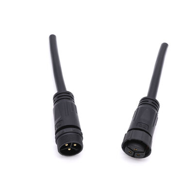 Đầu nối chống nước IP68 bằng PVC Nylon M20 3+3 3+2 lõi màu xanh lá cây, phích cắm chống nước cho chiếu sáng